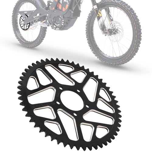 Image of 54T Sprocket CNC for Surron Sur Ron Light Bee X /S Talaria Sting MX3 /R MX4 Talaria XXX X3 E-Ride Pro SS /S Rawrr Mantis Electric Dirt Bike Black