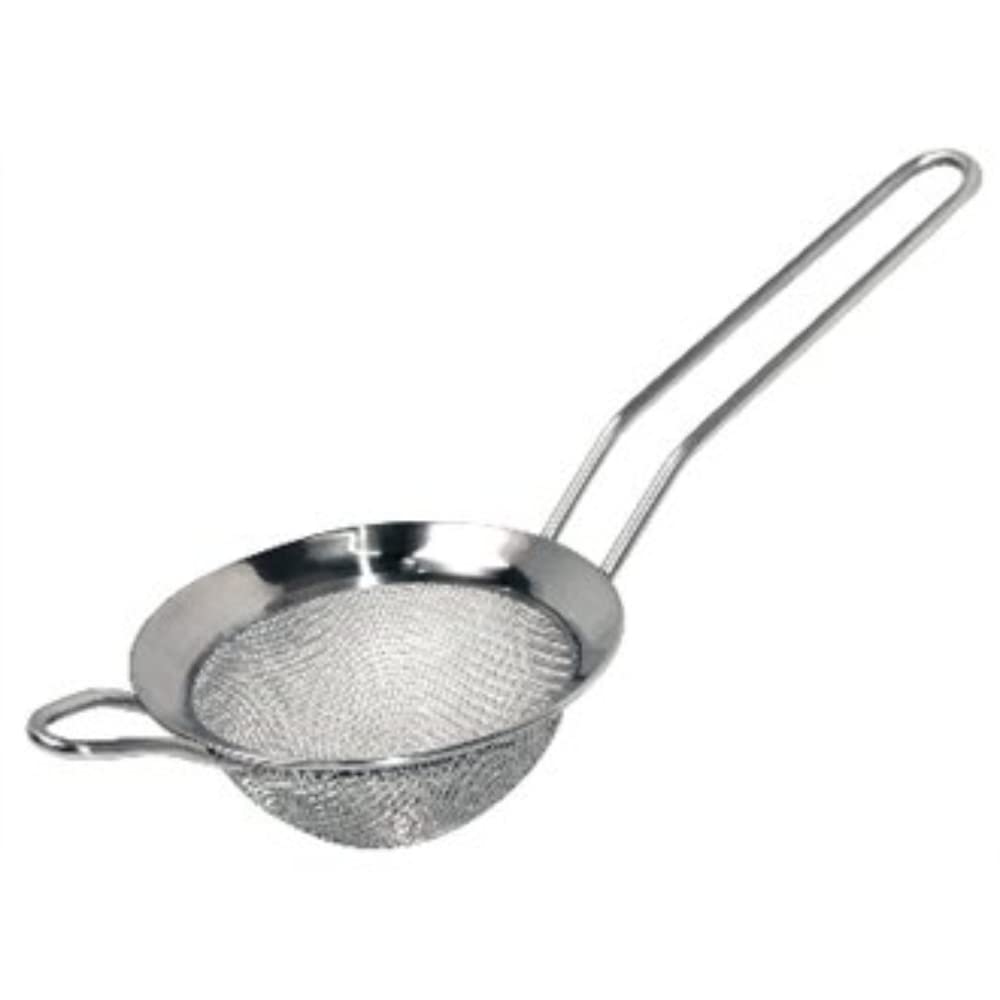 Stalwart C801 Sieve, Stainless Steel Mesh, ABS Plastic Handle, 18 cm Diameter