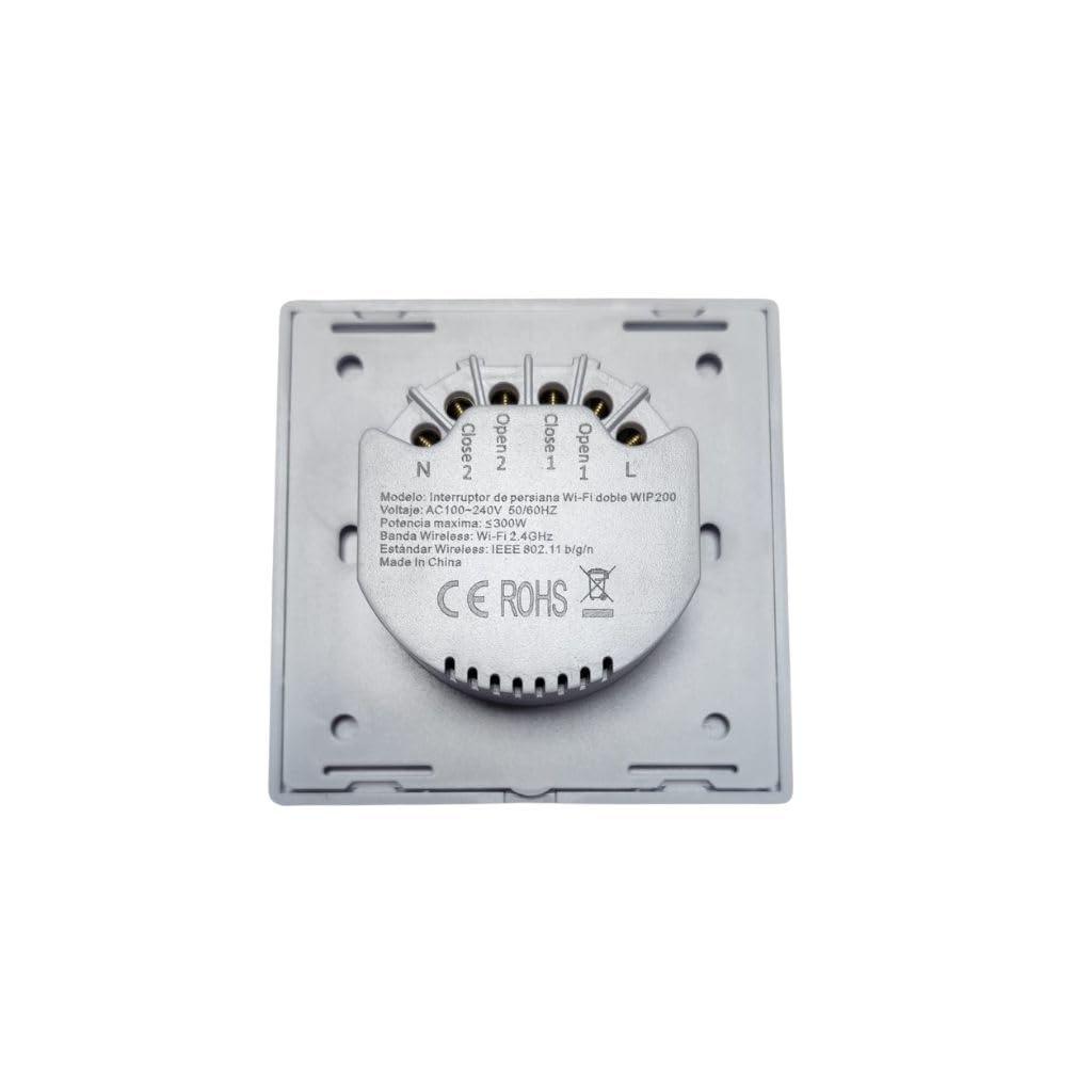 MATISMO Interruptor para persiana Wifi Doble con control por porcentaje