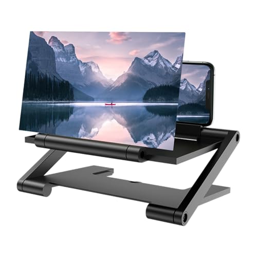 Lupa de pantalla para teléfono celular, herramienta de amplificador de pantalla portátil, amplificador de pantalla de teléfono, para amigos, adultos, hombres, mujeres, oficina, estudio, viajes, al