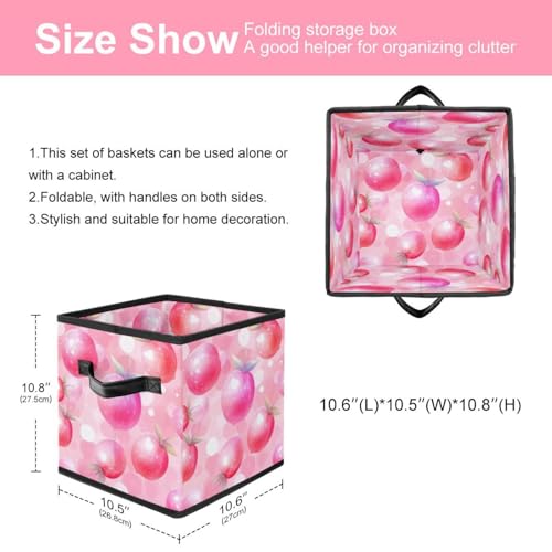 Boîte de rangement pliable robuste avec poignées en cuir confortables et durables
