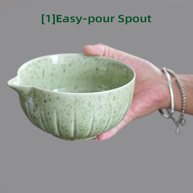 Miniatura 6 de Accesorio japonés para ceremonia matcha, batidor de matcha con glaseado temmoku, cuchara tradicional (chashaku), cuchara de té, soporte para