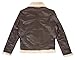 Mens WWII RAF B3 Aviator Bomber Flight Pilot Flying Fur Shearling Brown Winter Leather Jacket