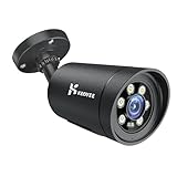 【500万画素・夜間カラー撮影】KEOYEE 防犯カメラ 屋外 【単独使用不可】監視カメラ POE有線 500万画素 防犯カメラ 動体検知 双方向音声通話 録音・録画・暗視・IP66防水防塵・遠隔監視・AI人体検出 増設用