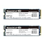 TEAMGROUP – TEAMGROUP 2 x MP33 512 GB 3D NAND TLC NVMe 1.3 PCIe Gen3x4 M