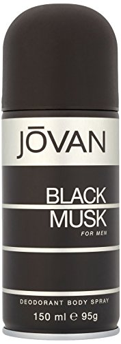 Preisvergleich Produktbild Jovan Black Musk Körperspray für Herren, 150 ml