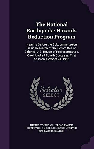 The National Earthquake Hazards Reduction Progr... 1342244257 Book Cover