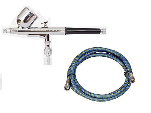 Aerógrafo Fengda FE-130 de 0,3 mm con tubo de aire de tela Fengda 1,80 m conexión 1/8-1/8