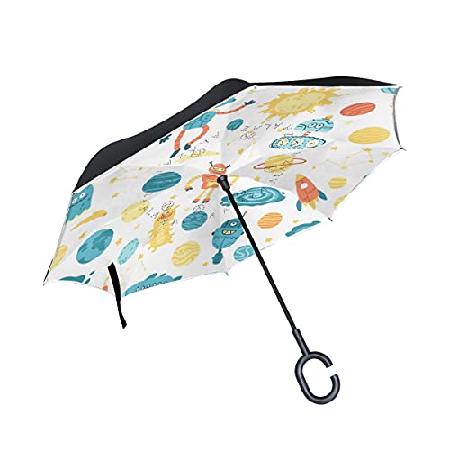 Parapluie inversé espace pour femme idéal pour la voiture