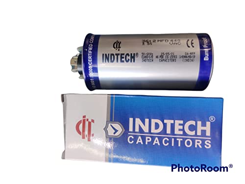 Image of INDTECH Dual Motor Run Capacitors For Air Conditioners, Motors Compressors, Air Handlers, Refrigeration (45MFD)