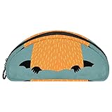 ✿Pochette à crayons mignonne : cette trousse à crayons créative conçue en demi-cercle, avec des motifs uniques, colorés et élégants, rafraîchira l'apparence de la pochette à stylos et mettra en valeur votre personnalité.