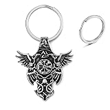 Vegvisir - El símbolo central se llama Vegvisir. Vegvisir es una vieja brújula islandesa de los vikingos que navega a su portador a través de los obstáculos de la vida y le enseña el camino adecuado.