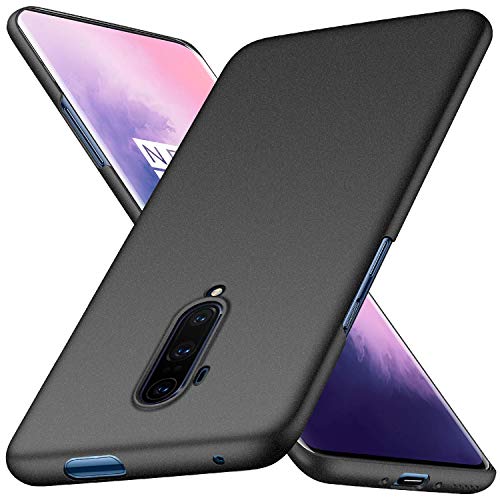 BLUGUL Funda para OnePlus 7T Pro, Ultra Delgado, Revestimiento de Acabado Mate Premium, Ultra Ligero, Dura Cover Case para OnePlus 7T Pro Negro