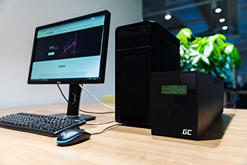 SAI UPS Green Cell avec écran LCD de 360W pour stabiliser la tension