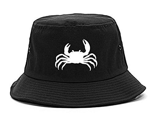 Kings Of NY Funny Crab Chest Bucket Hat Black