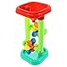 Water Wheel Sand Wheel Beach, Sand and Water Wheel Kids Beach Flowing Sand and Water Beach Hourglass Water Sifting Funnel for Water Sandbox Accessories Play Sand for Sandbox
