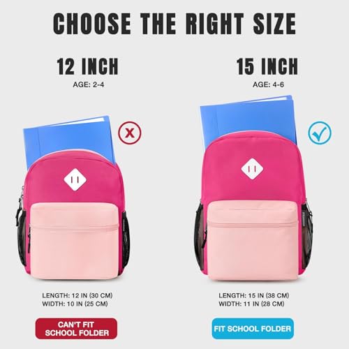 Image of STEAMEDBUN Toddler Backpack Boys and Girls, Kids Backpack Boys Girls, Preschool Kindergarten Daycare Travel Small