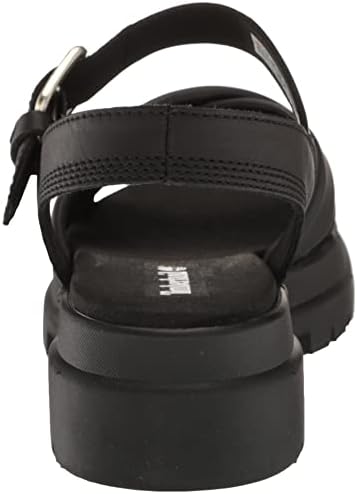 Timberland Women's London Vibe X Strap Sandal, Black Full-Grain, 10 | Image 2