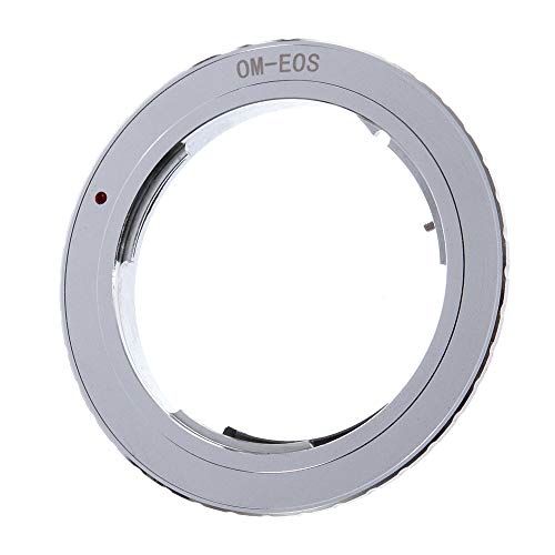 Adaptador FocusFoto 9.a generación AF Confirm para lentes Olympus OM a cámaras Canon EOS EF y EF-S (80D, 77D, 70D, 60D, 5D Mark II/III, 7D, 6D, 3000D, etc.) miniatura 2