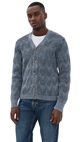 Rails Men's Ashe Cardigan, Sunfaded Navy, XL at Amazon Men's