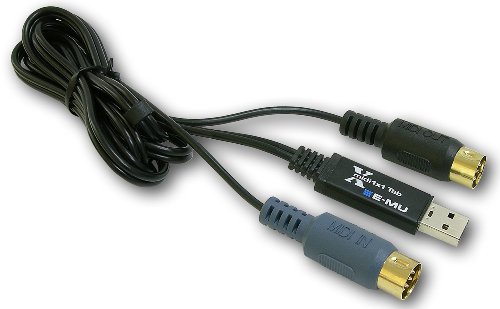 E-MU EM8780 Professional USB Bus powered Midi Interface with 1 in 1 out and Midi Status Indicator Lights