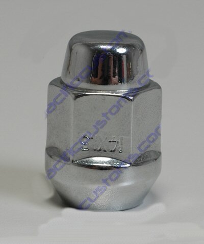 14mm-1.5 Short Acorn Lug Nut with 60 Degree Taper for Steel Baja, Stock Vw, Cms, Douglas, Or Latest Pack of Twenty