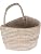 KOUBOO 1060075 La Jolla Wall Basket, White-Wash