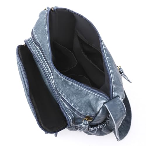 Multi-pocket Crossbody Purse Bags for Women Travel Shoulder Bag Messenger Bag Work Bags Daily Shopping Handbags4