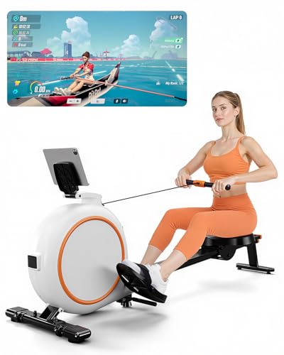 Superun 2025 Upgraded Rowing Machines for Home, Magnetic Rowing Machine with 32 Levels, Rower...