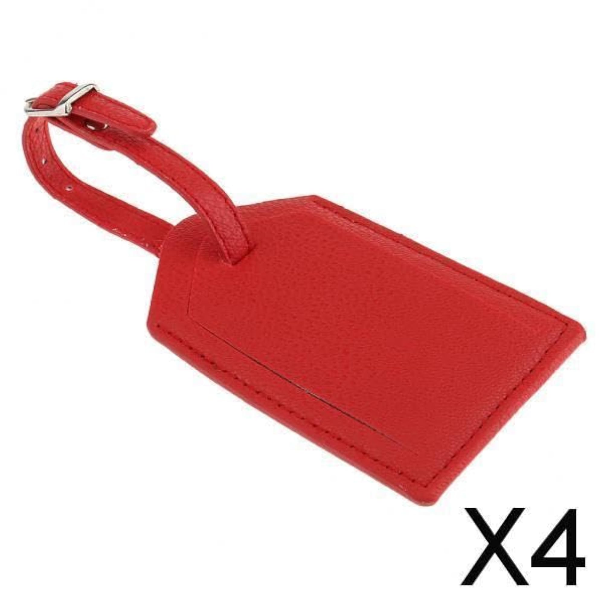 PU Leather Luggage Tag Travel ID Label