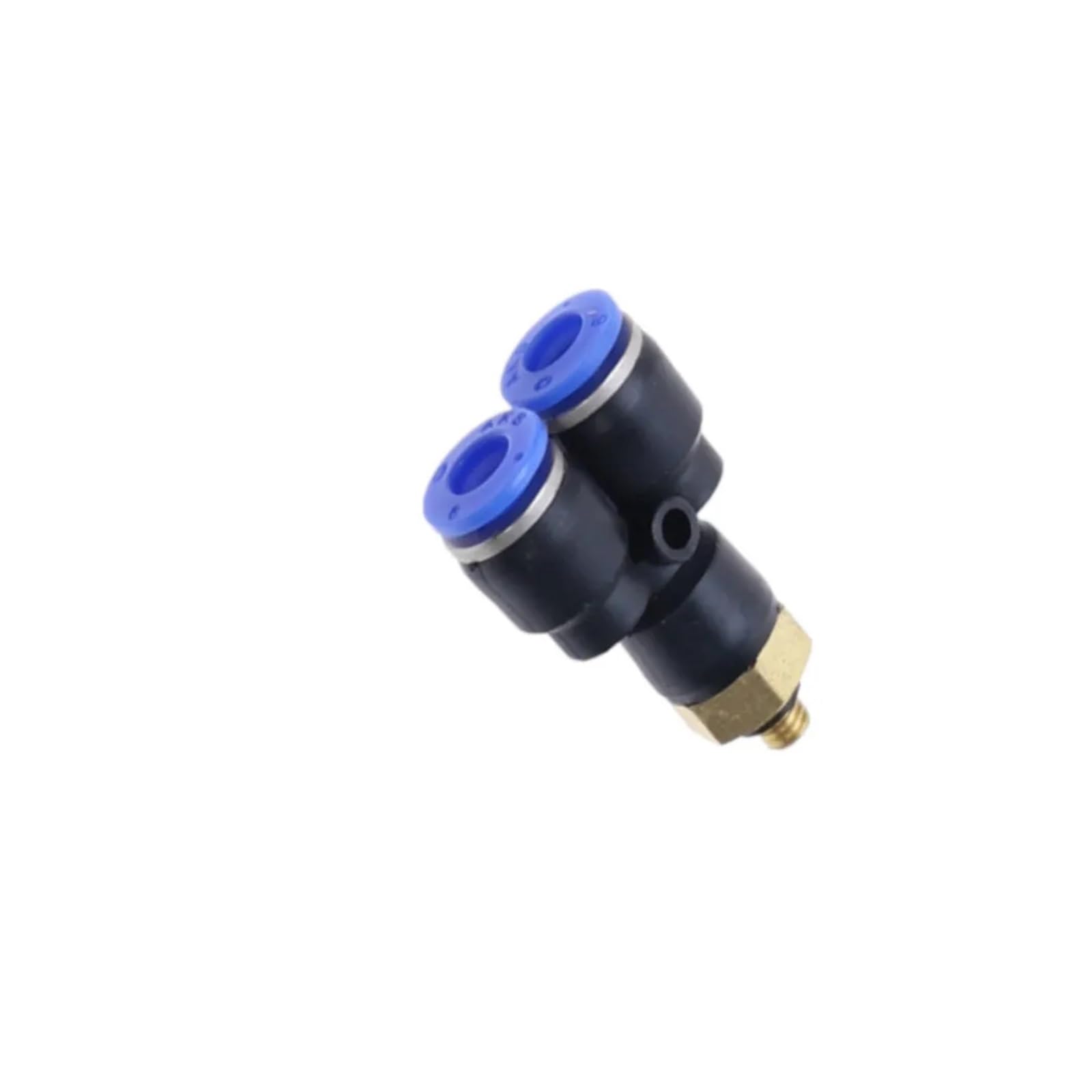 1Pcs Y type Tee Air Pneumatic fittings quick Connector PX4 6 8 10 12mm to Male thread M5