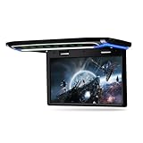 XTRONS 10.2 Inch Car Overhead Player 1280 * 720 IPS Screen Car Roof Mounted Flip Down Car TV Support HDMI, USB, AV Input (No DVD Drive)