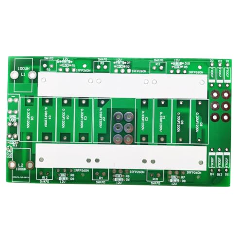Janasiba 3000 W 6 Tubos ZVS Placa de calentamiento por inducción de alta frecuencia PCB Placa vacía ZVS Accesorios de calefacción por inducción