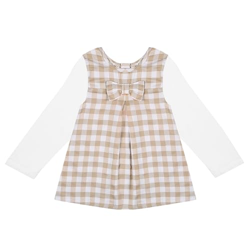 Image of Full-Sleeves Checkered sress for Girls
