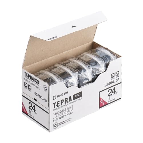 Amazon | キングジム 【純正】 テプラPROテープカートリッジ エコ