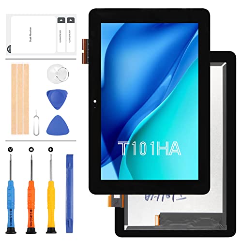 Pour Asus Transformer Book T101HA Écran de remplacement T101H T LCD Screen T101 HD Display Assemblée Matrix Touch Digitizer Sensor Full Glass Repair Parts Kit