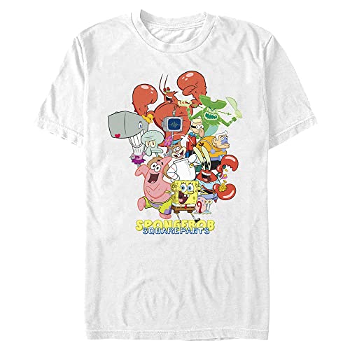 T-shirt Nickelodeon homme coton de qualité supérieure coupe confortable