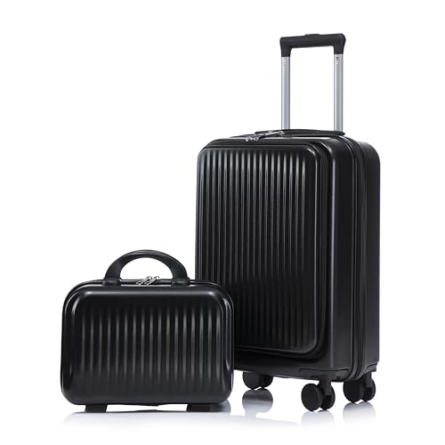 Image of Hardside Luggage, Lightweight Durable Suitcase with Spinner Wheels, 20 /14 Inch