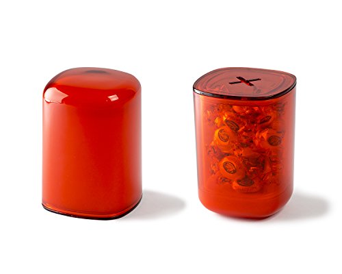 Lexon lh46o Secret Box van Decoration PMMA oranje 9 x 9 x 12,5 cm