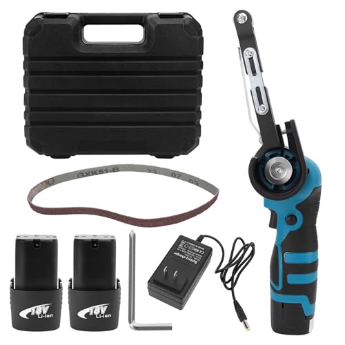 Cordless Belt Sander with 15 Sanding Belts