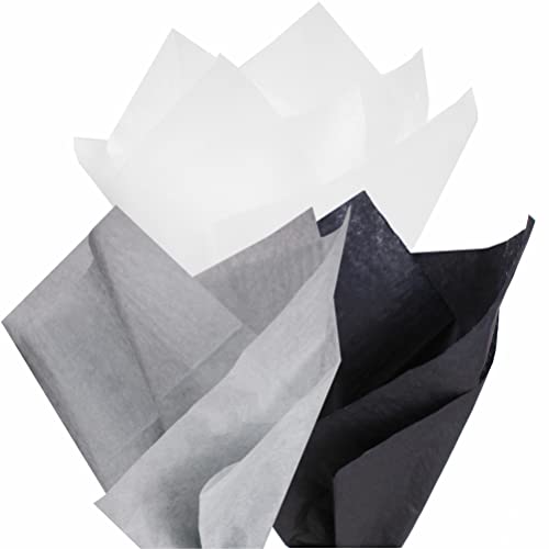 PMLAND Premium Quality Gift Wrapping Paper - Burgundy Color - 20 Inches x 26 Inches 60 Sheets