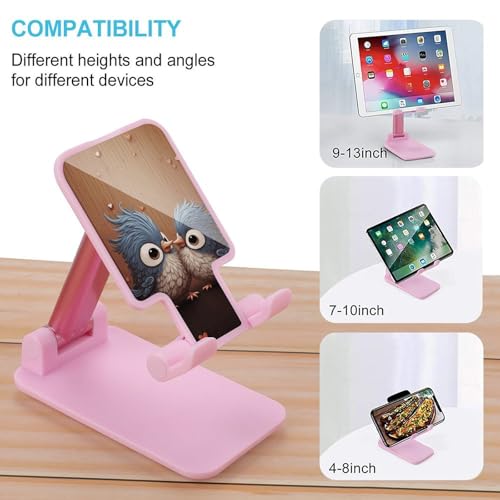 Support de téléphone pliable et réglable à rayures pour bureau - 3