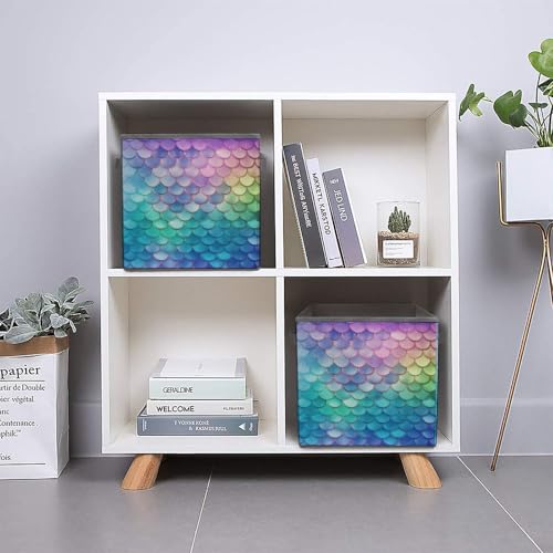 Cube de rangement pliable anti-désordre panier gain de place