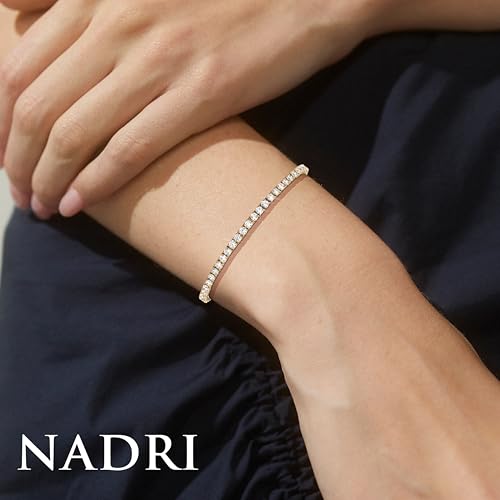 NADRI 3mm Tennis Bracelet, Classic Tennis Bracelet, Tennis Bracelet for Women2