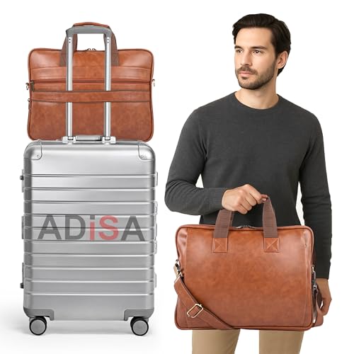 Image of ADISA Laptop Messenger Office Bag Briefcase for Work for Men
