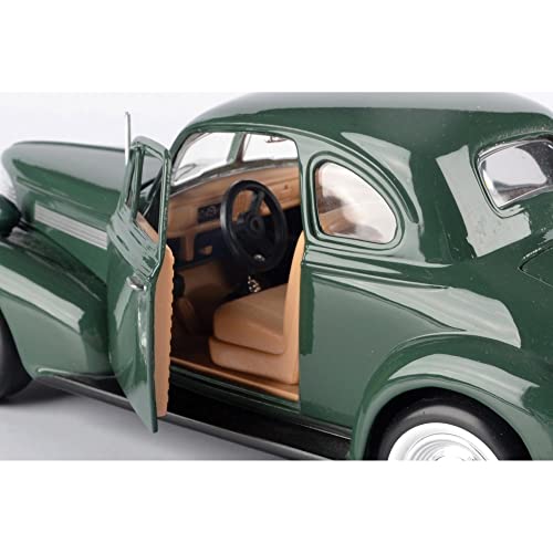 Motormax 1939 Chevrolet Coupe Verde miniatura 4