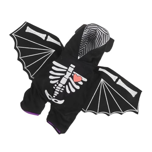 Disfraz para perro estilo murciélago Halloween SEWACC