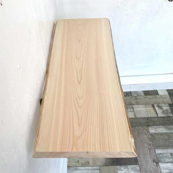 桧  一枚板  カウンター  飾り板 Amazon.co.jp: 一枚板 無垢 ひのき 檜 桧 棚板 棚 カウンター 机