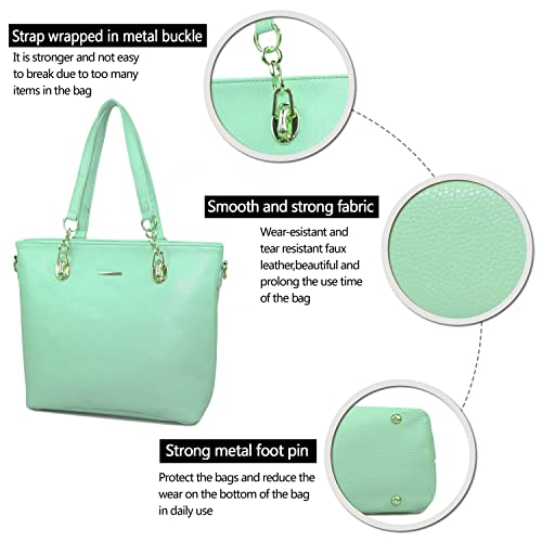 Image of 2E-youth Designer Purses and Handbags for Women Satchel Shoulder Bag Tote Top Handle Bag