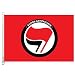 Home King Accion - Bandera antifacista (3 x 5 pies, 100% poliéster, 110 g/m²)